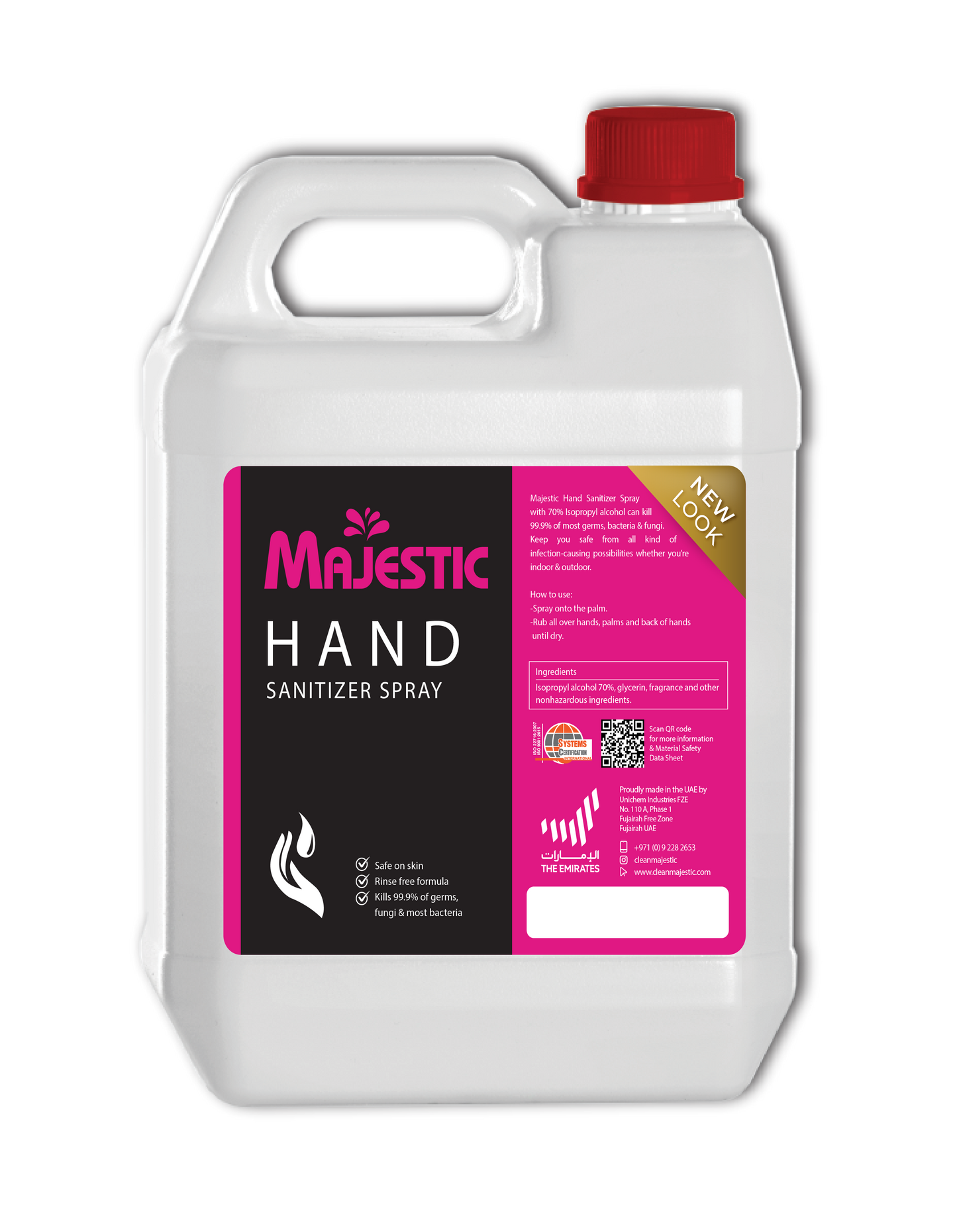 Majestic Hand Sanitizer Spray