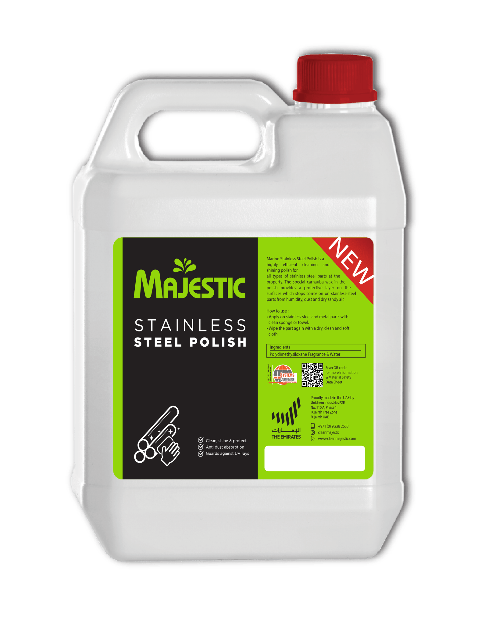 Majestic Stainless & Steel Polish - Shop N Clean