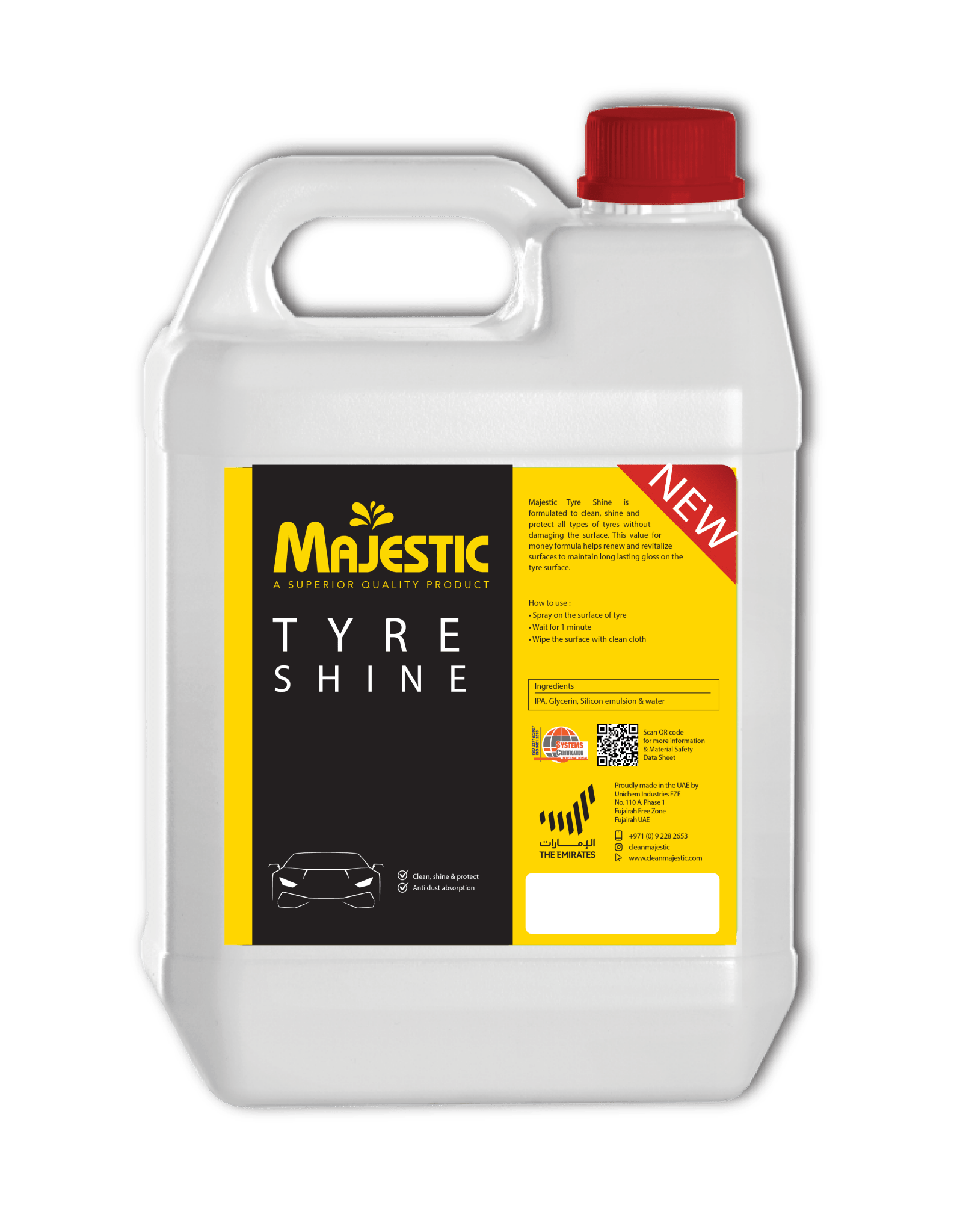 Majestic Tyre Shine - Shop N Clean