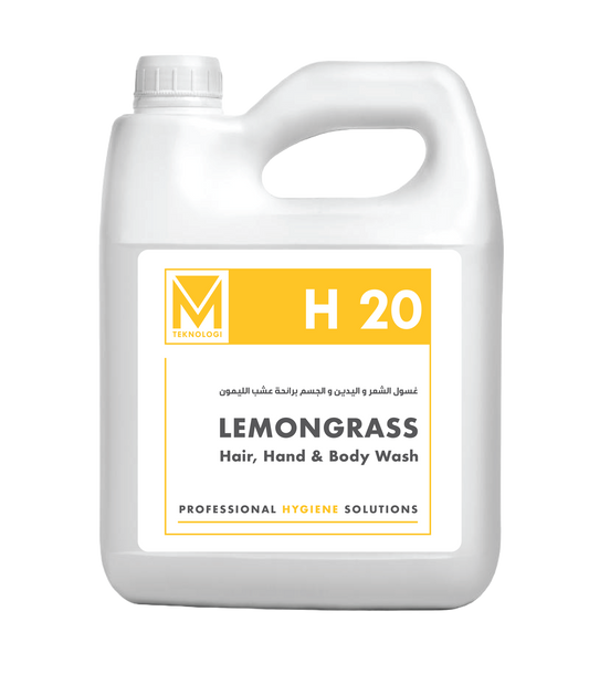 M-Teknologi H20 - Lemongrass Hair, Hand & Body Wash