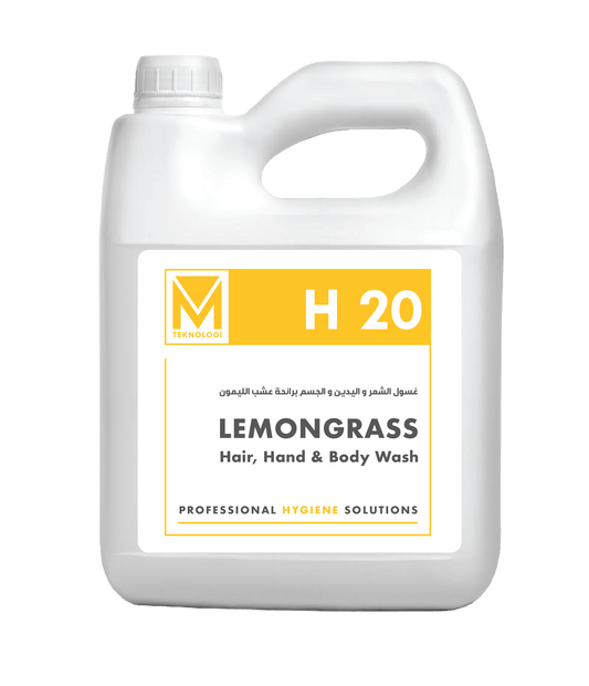 M - Teknologi H20 - Lemongrass Hair, Hand & Body Wash - Shop N Clean