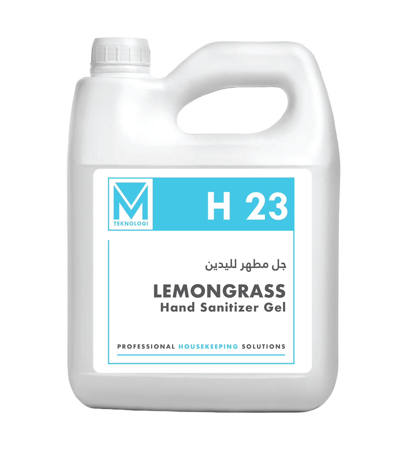 M - Teknologi H23 - Lemongrass Hand Sanitizer Gel - Shop N Clean